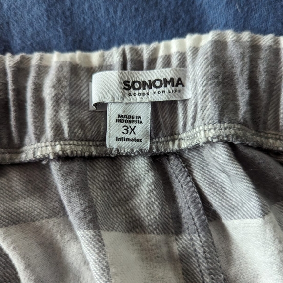 Sonoma plaid lounge pants 3x - Picture 2 of 6